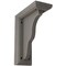 Ekena Millwork 3 1/2"W x 7"D x 9"H Hamilton Traditional Wood Vintage Decor Bracket, Reclaimed Grey BKTWD03X07X09HAGY - alternate 1